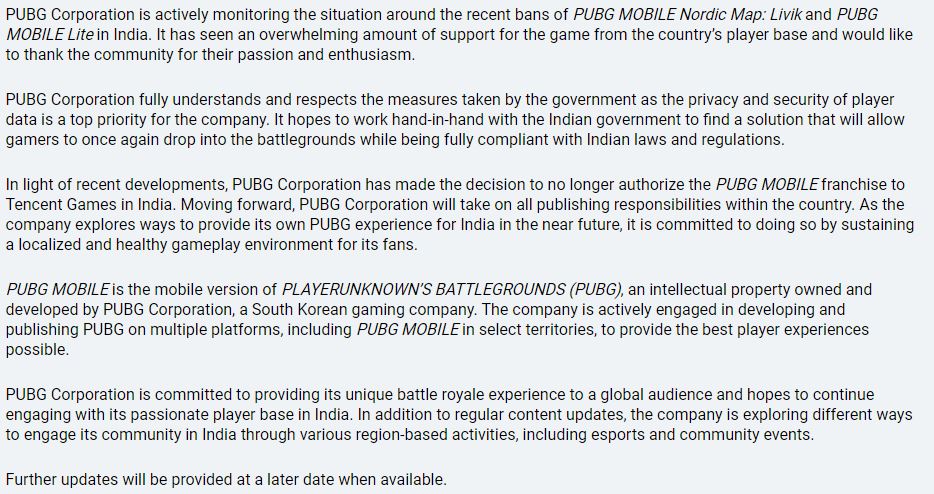 Pubg Ban in India Notice